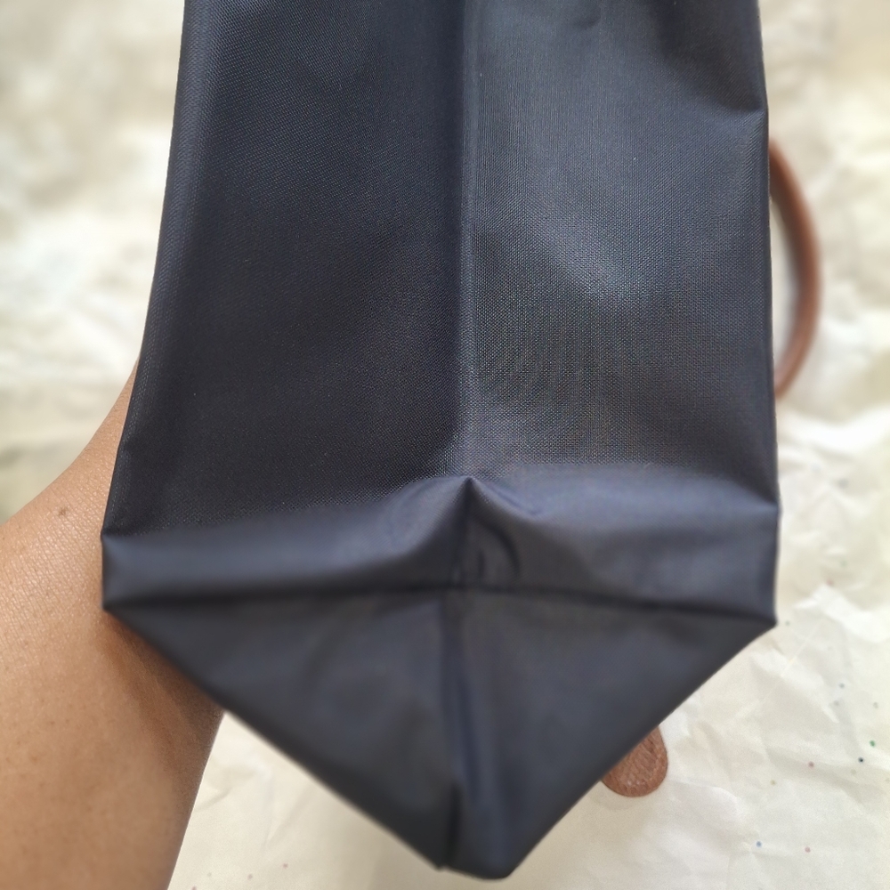 Authentic Longchamp Le Pliage Navy Small Top Handle Bag - Picture 9 of 17